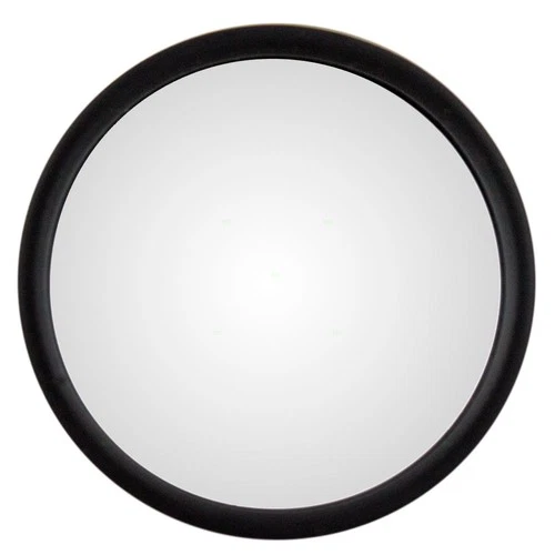 Universal Convex Stainless Steel 5" Side Mirror with Bracket
