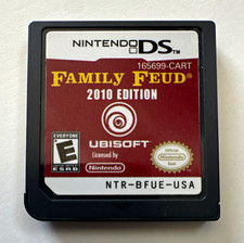 Ubisoft Family Feud 2010 Edition Nintendo DS NTSC-U/C E 2010 Cartridge