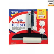 Polycell 5190663 Smoothover Tool Set Roller & Spreader