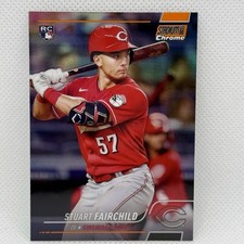 2022 Topps Stadium Club Chrome - Stuart Fairchild Rookie Orange Refractor /25