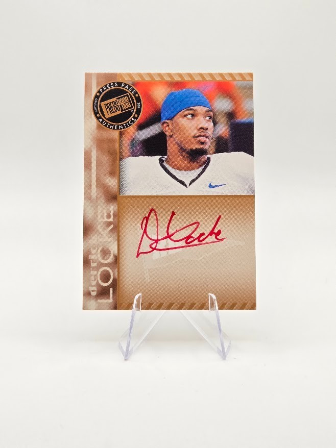 Derrick Locke 2011 Press Pass Authentics RC Auto #PPS-DL