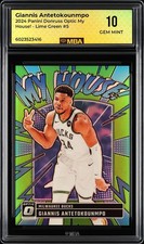 2024 Panini Donruss Optic My House! Giannis Antetokounmpo /199 Lime Green MBA 10