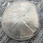 1992 American Eagle Silver Dollar - Uncirculated / Slight Toning
