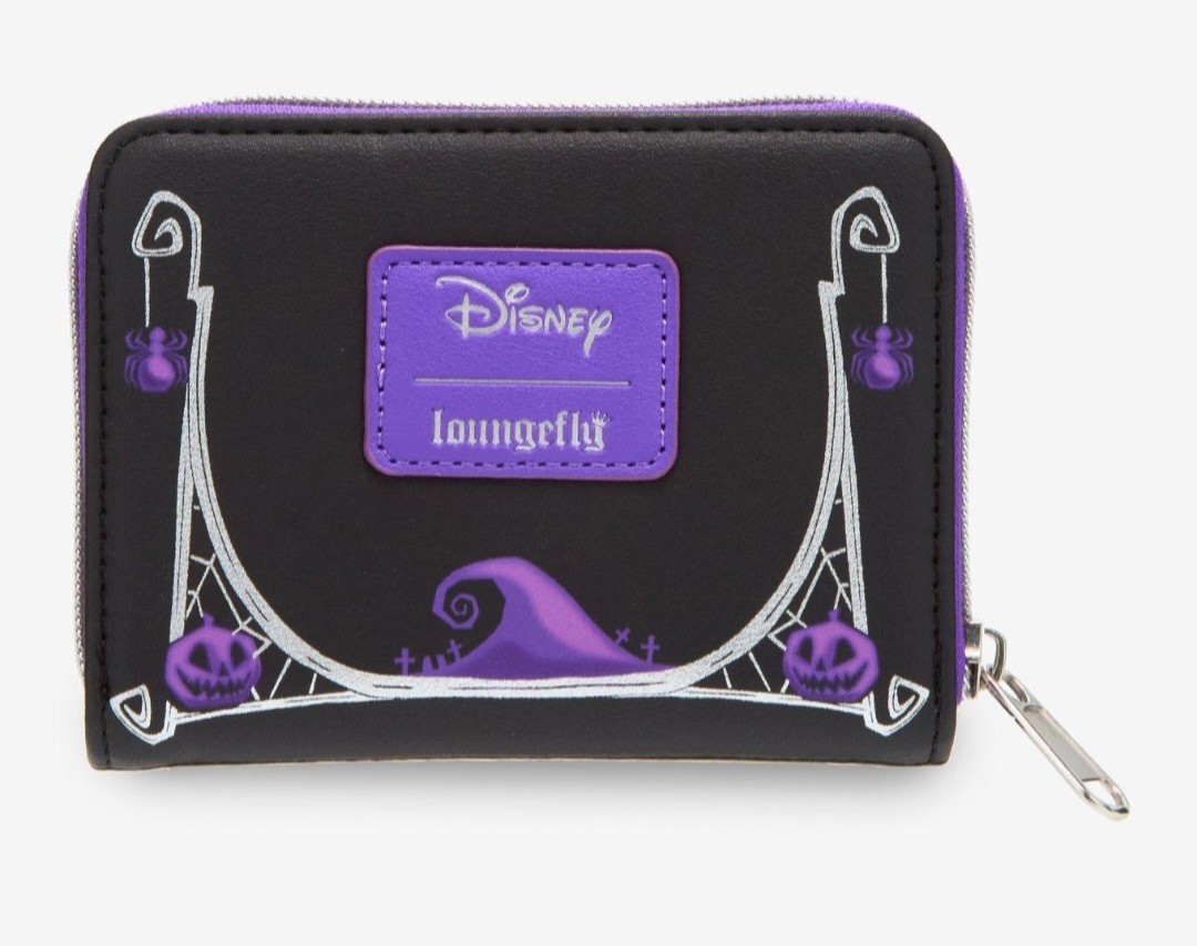 Loungefly Nightmare Before Christmas Jack & Sally Pumpkin Frame‎ Backpack WALLET Loungefly Nightmare Before Christmas Jack & Sally Lovely  main image 4