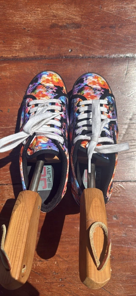 Zapatos Jeffrey Campbell Para Mujer 9 Uk 7 Hiya Multicolor Plataforma Zapatilla Foto 2 de 4