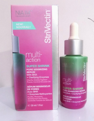 NEW~Strivectin Multi-Action Super Shrink Pore Minimizing Serum 1 oz*DAMAGED BOX*