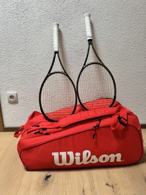 Tennisschläger Wilson Blade V8 18x20 (2. Stk) incl Wilson Tour Bag 15er
