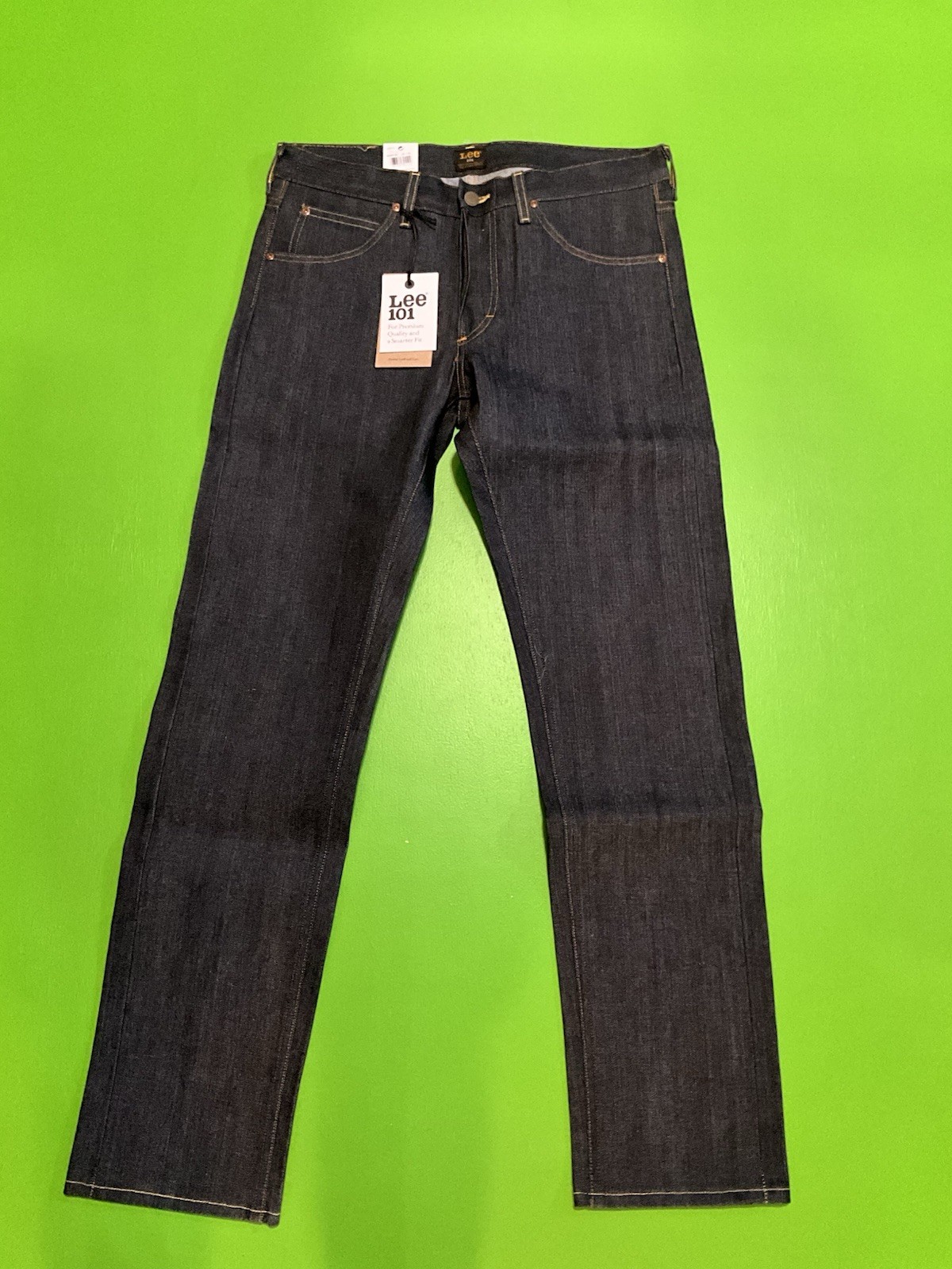 Lee 101 Selvedge The Original Straight Jeans 13 3/4 Ounce Si