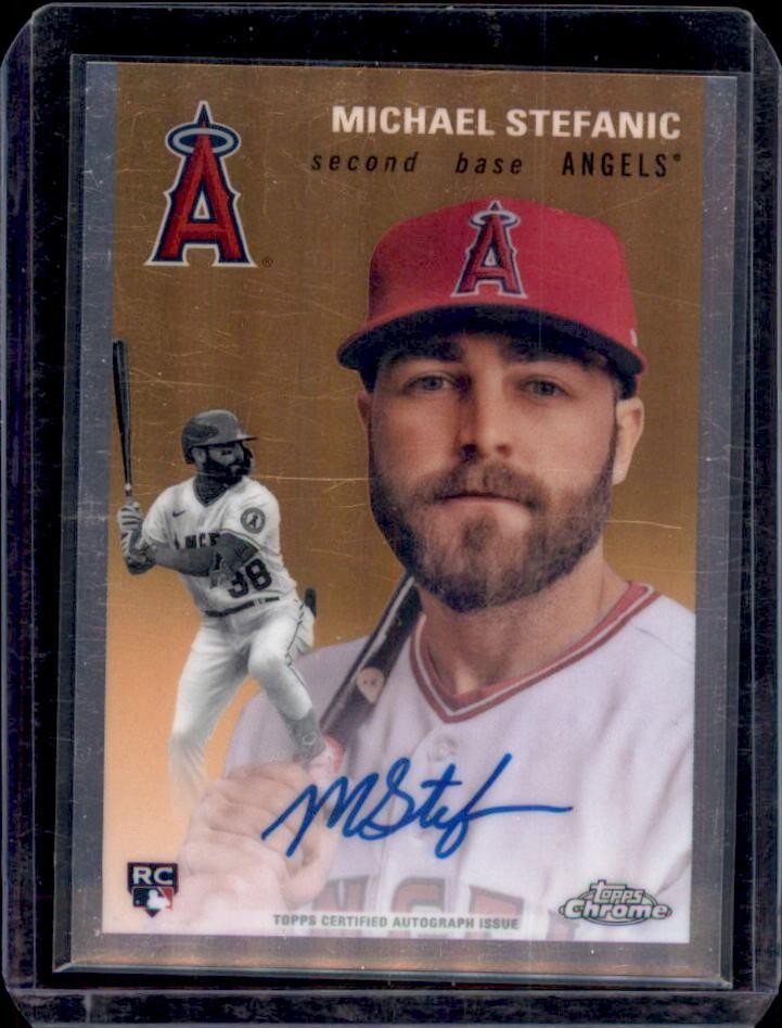 2023 Topps Chrome Platinum Anniversary #CPA-MST Michael Stefanic Autographs