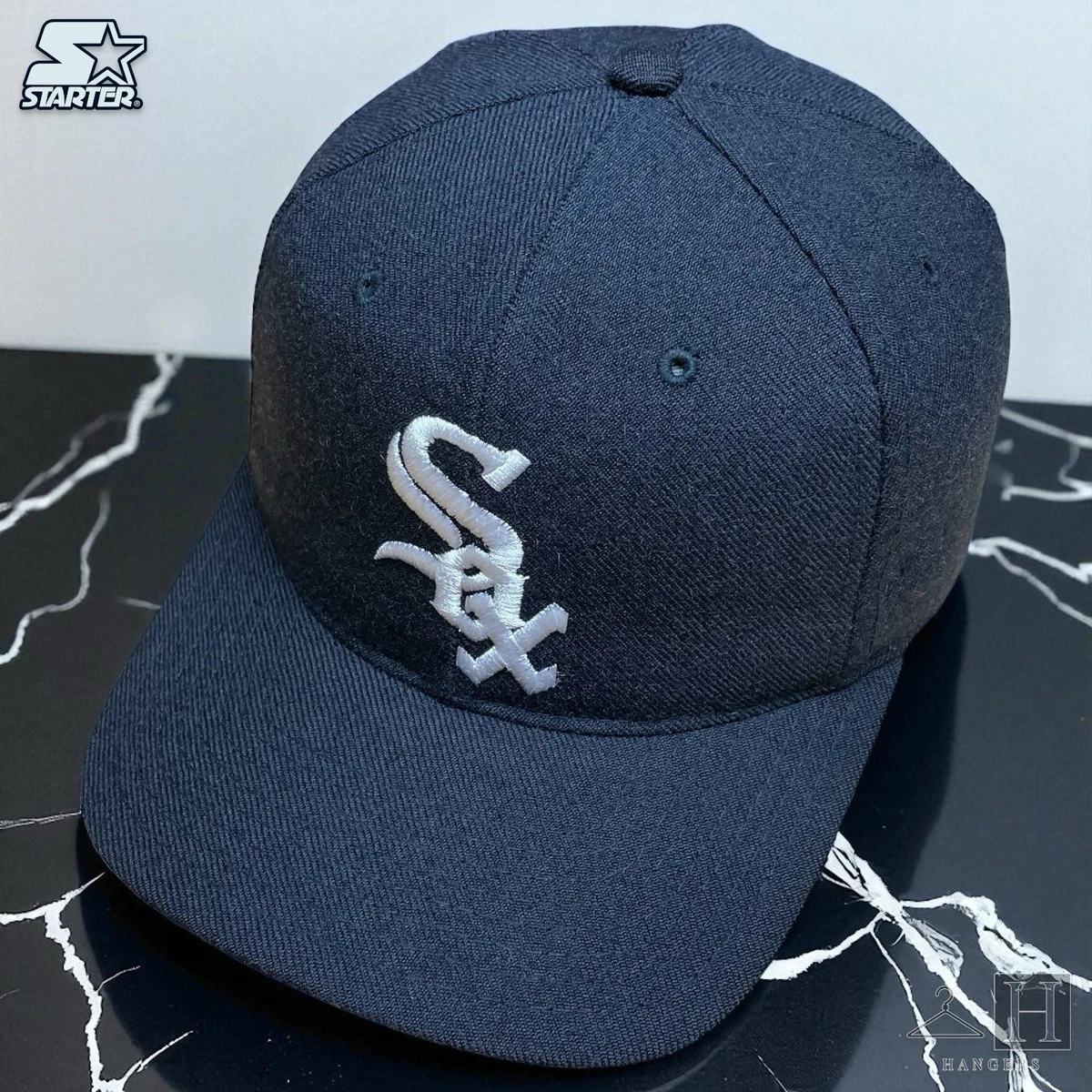 ヴィンテージ）1990年代 MLB ホワイトソックス キャップ帽 STARTER ホワイトソックス キャップヴィンテージ ヴィンテージ）1990年代 MLB