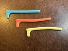 VINTAGE KENNER STAR WARS 1977 LUKE “AA” VADER “A” OBI “GG” LETTER LIGHTSABER LOT