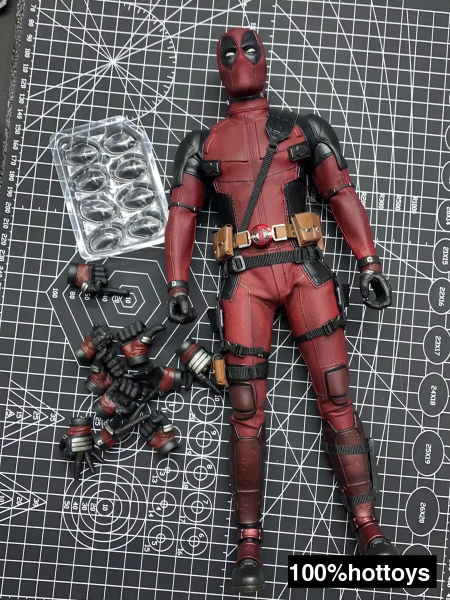 Hot Toys 1/6 Scale Deadpool 2.0 Body Outfits Head Hands Figure HT MMS490  12in.