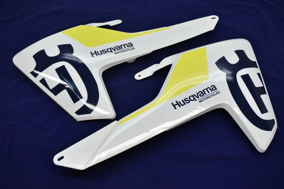 Radiator Shroud Spoiler Set FE TE 150-501 ~17-19 OEM Husqvarna (See Yrs) #B211 — 第 2/4 张图片