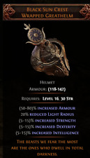 đź”¶Path Of Exile 2 DAWN OF THE HUNTđź”¶ALL UNIQUE HELMETSđź”¶POE2 ITEMSđź”¶