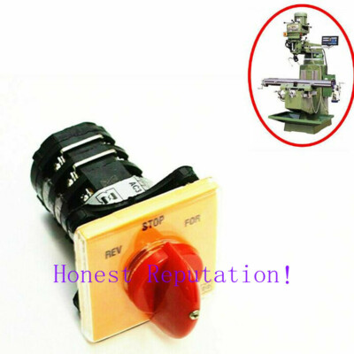 1x Milling Machine Part Forward Reverse 3 Phase Motor CNC Mill Switch BRIDGEPORT