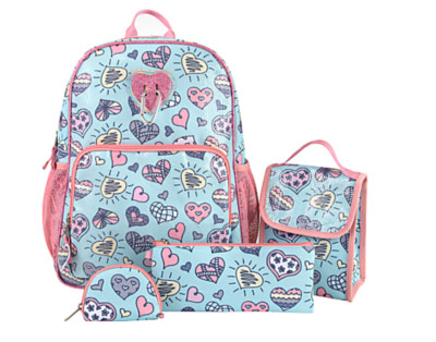 Trailmaker 6-In-1 Backpack, Heart Print