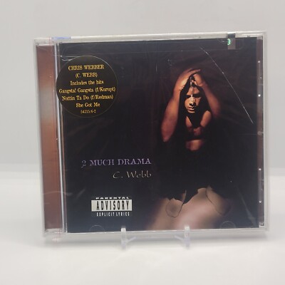 CHRIS WEBBER 2 Much Drama CD Explicit Lyrics Redman NEW SEALED