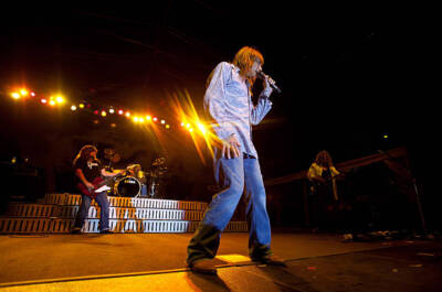 Tesla at the Stars And Stripes Festival on July 1 2012 in Mt Cleme- Old Photo 2