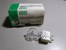 NEW Ushio JCD120V 300WC Halogen Lamp Light Bulb Projector FREE SHIPPING