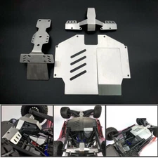 Front&Rear Chassis Armor Skid Plate for 1/7 Traxxas Unlimited Desert Racer UDR