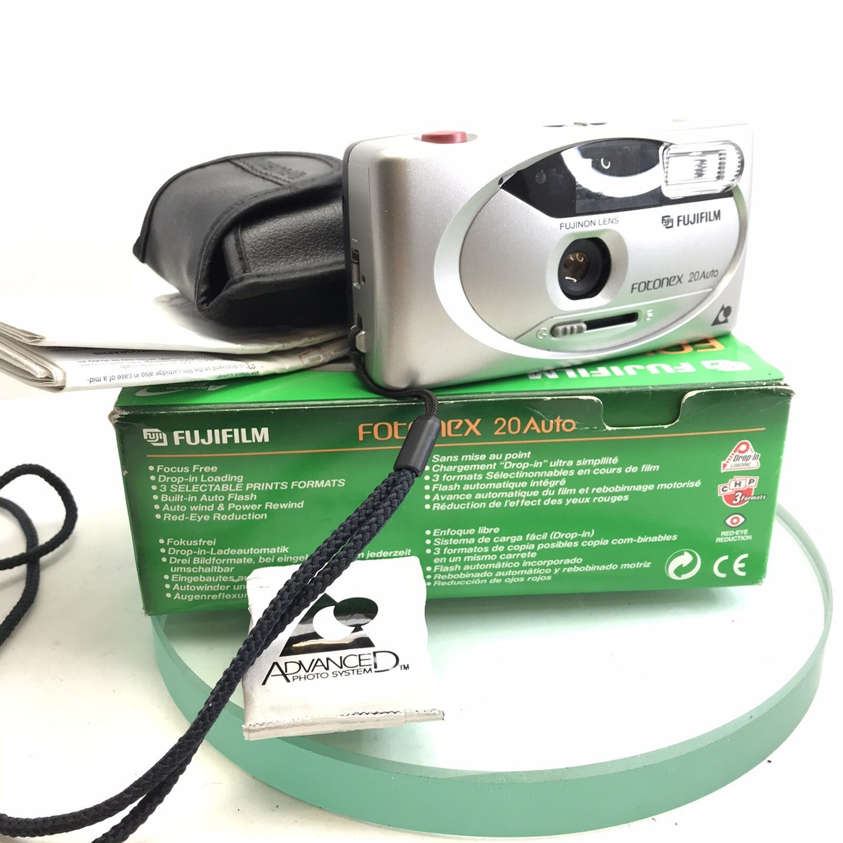 BOXED FUJIFILM FOTONEX 20 AUTO APS FILM CAMERA~3 PRINT FORMATS