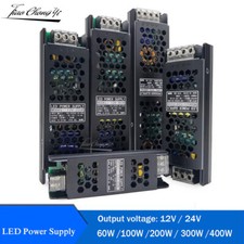 12V 24V LED Power Supply Lighting Transformers 100W 300W 400W 220V For LED Strip