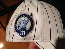 DEREK JETER NEW YORK YANKEES RETIREMENT MONUMENT PARK HAT 5/14/17 #2 RARE S/M