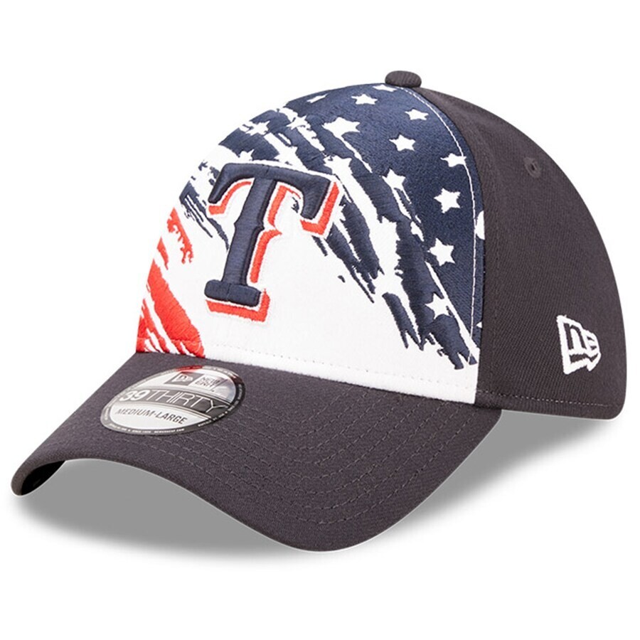 New Era Texas Rangers 4th of July Hat 39Thirty Large/X-Large