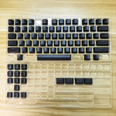 A full set BLACK keycaps for DELL Alienware AW420K Mechanical Gaming Keyboard