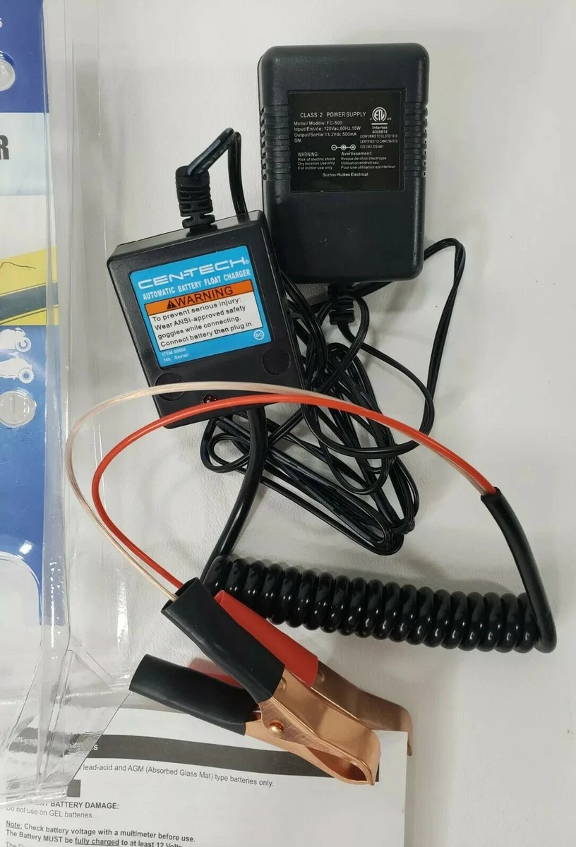 CENTECH Automatic Battery Float Charger, The Floating