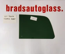 Fits 2016-2023 Toyota Tacoma sliding rear window back glass POWER RIGHT patch