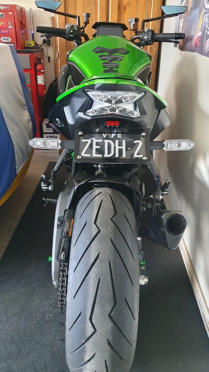 Kawasaki ZH2 LED Fender Eliminator Z H2 Tail Tidy Bracket