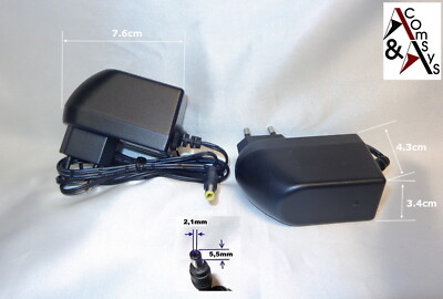 Power Supply 12V 2A Dreambox DM500S DM 500 DM 600 800 800se Medi @ Link