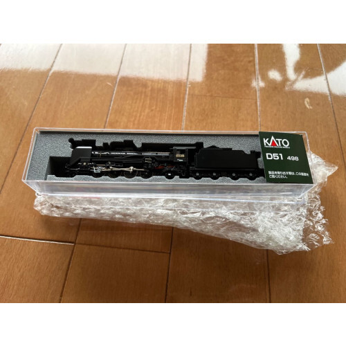 Kato Ngauge 2016-7 D51 498 Locomotive Steam Model Railway Train
