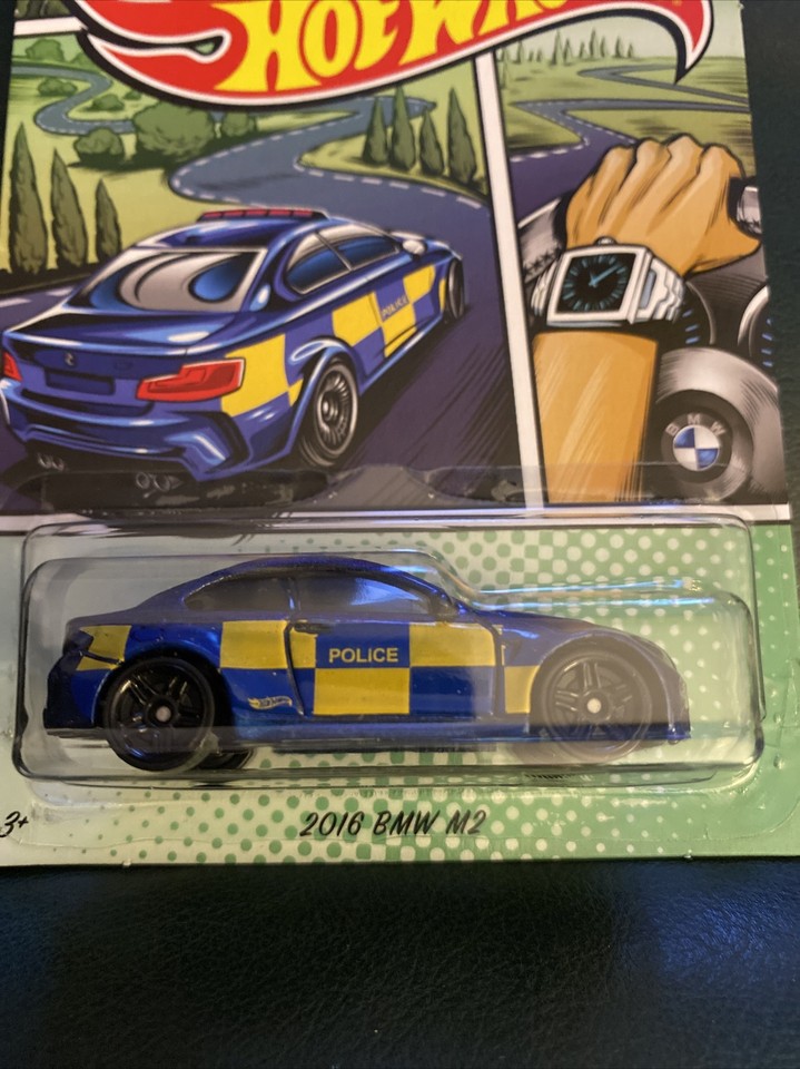 Hot Wheels 2016 BMW M2 Blue Police Car | eBay