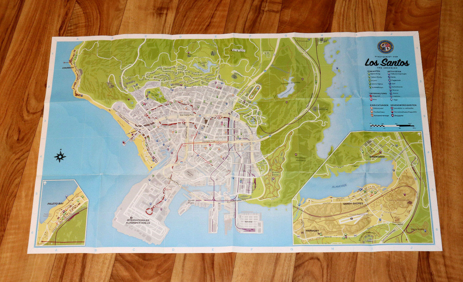 GTA V: Los Santos County Map - , The Video Games Wiki