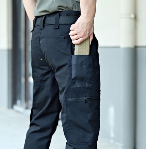 Pantalones tácticos para hombre Multi-bolsillo Ripstop Combate Carga Militar Camuflaje Pantalones - Imagen 6 de 40