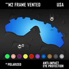 Anti Scratch Polarized Lot Replacement Lenses for-Oakley M2 Frame Vented OO9212