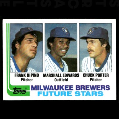 1982 Topps - Future Stars Frank DiPino, Chuck Porter, Marshall Edwards #333 (RC)