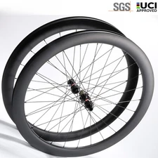 700c Carbon Wheels Disc Brake Gravel Cyclocross Hook/Hookless Bike Wheelset 