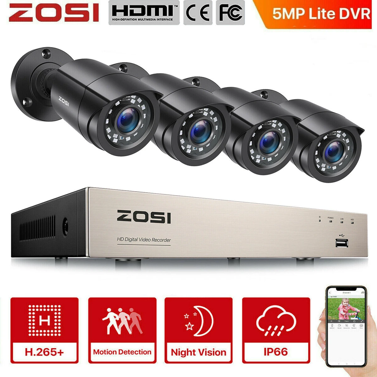 Zosi hotsell security system