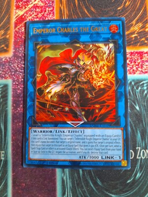 Yu-Gi-Oh! Emperor Charles the Great DUNE-EN048 Ultra 1st Edition Near Mint a1/