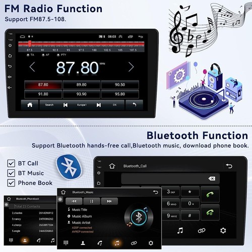 DAB+ For Nissan Juke 2010-2016 Car Stereo Radio GPS Sat Nav Android 13 BT FM RDS - Picture 9 of 19