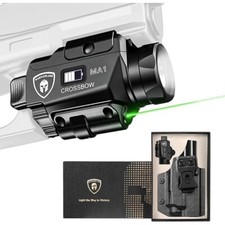 TSG CROSSBOW Flashlight-Green Laser-RH IWB Holster Fit: Springfield Hellcat PRO