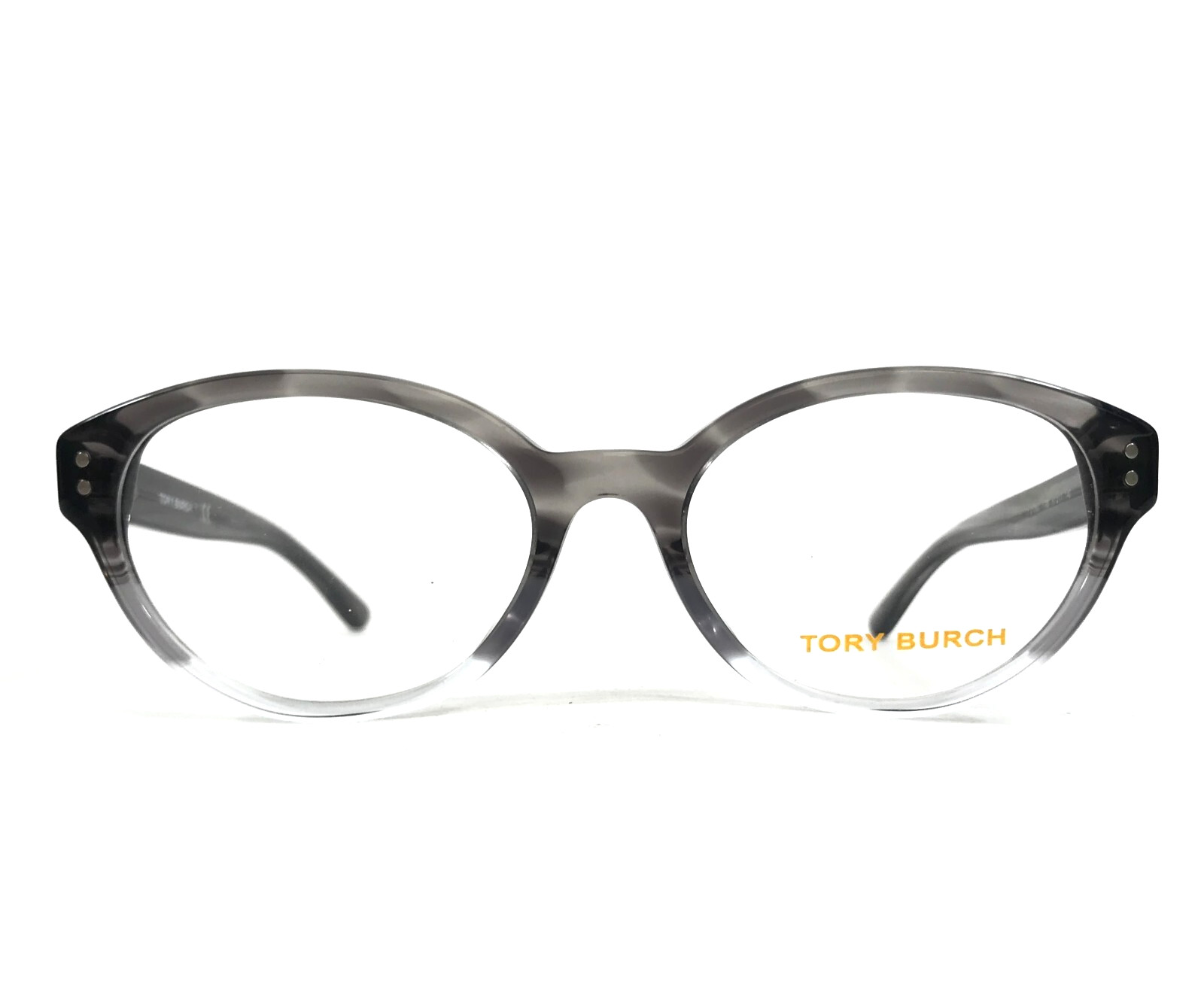 Оправа для очков Tory Burch TY2105U 1785 Серая прозрачная овальная с полной оправой 51-17-140