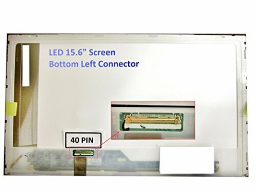 TOSHIBA SATELLITE L755D-SP5172LM LAPTOP LED LCD Screen 15.6" WXGA HD Bottom Left - Afbeelding 1 van 10