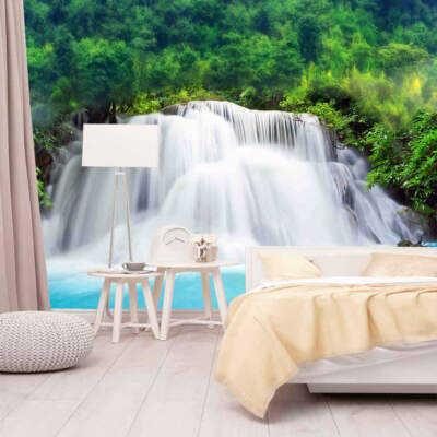 Diffuse Fog Fall 3D Full Wall Mural Photo Wallpaper Printing Home Kids Decor