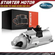 Starter Motor for Honda Accord 06-12 Civic CR-V Element Acura CSX TSX 1.6KW 9T