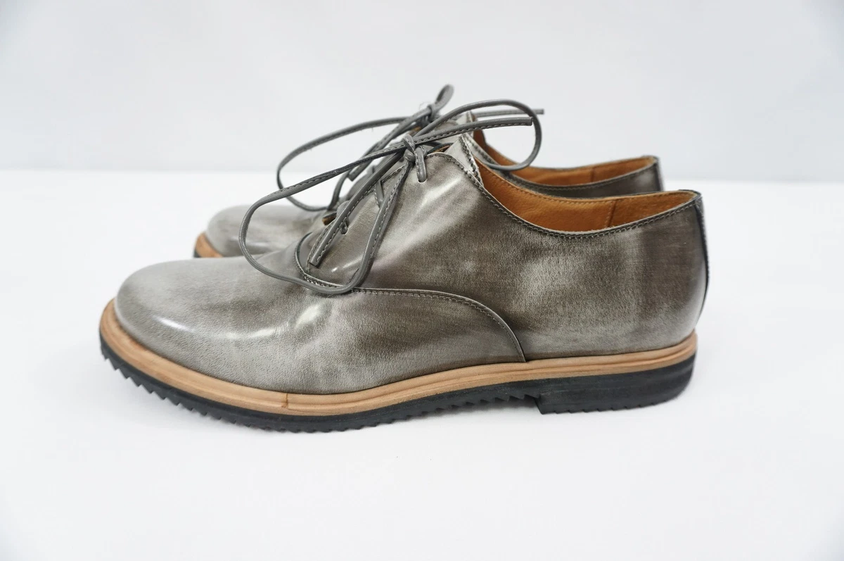 MAISON MARGIELA MM6 Used Women 39/8-8.5 Derby/Oxford Spazzolato Leather Shoes