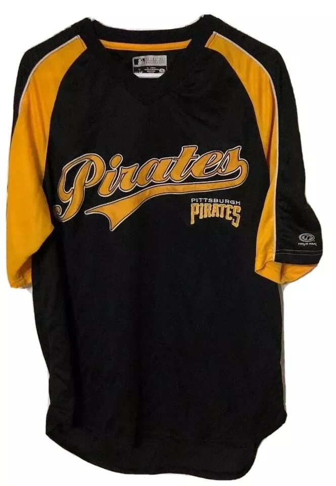 True Fan Genuine Merchandise MLB Pittsburgh Pirates Pullover Jersey Size  Large